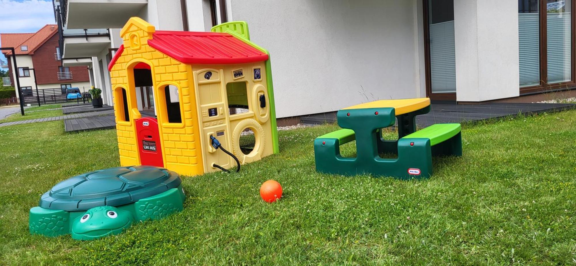 Apartamenty Diago Łeba Buitenkant foto